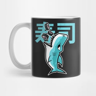 Shark Sushi Nigiri Kawaii Neko Anime Japanese product Mug